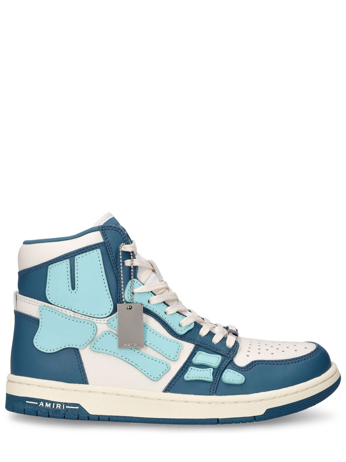 Amiri Amiri 20mm Bone leather sneakers - Size: UK 7 Sneakers | Shop From The Mirage