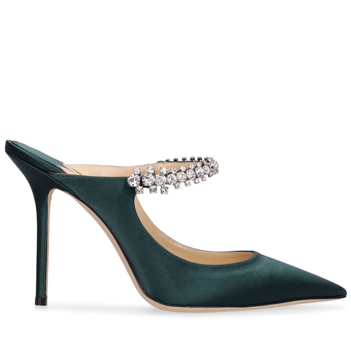 Jimmy Choo Jimmy Choo 100mm Bing satin pumps - Size: UK 2.5 Heels | Shop From The Mirage