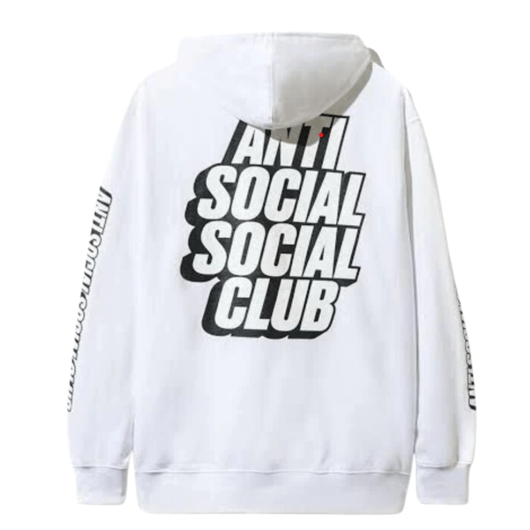 ASSC ASSC Hoodie - Blocked Logo White - Size: S Hoodies | Shop From The Mirage