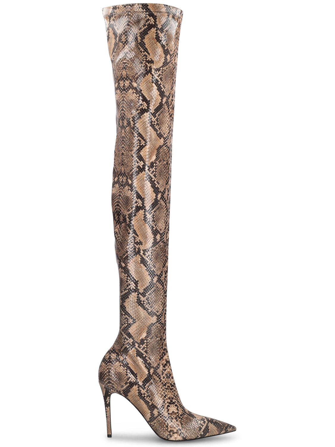Stella McCartney Stella McCartney 100mm Stella Iconic python print boots - Size: UK 4 Boots | Shop From The Mirage