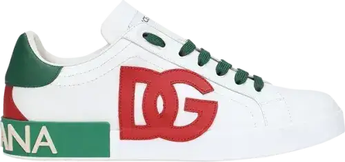 Dolce & Gabbana Dolce & Gabbana Portofino 'Emerald Red' - Size: UK 5 Sneakers | Shop From The Mirage